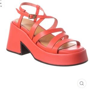 GANNI platform strappy sandals NEW NIB  38 8